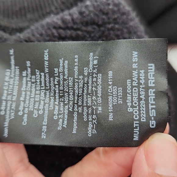 G-Star Raw Multi Colored Raw Sweatshirt - Picture 10 of 10